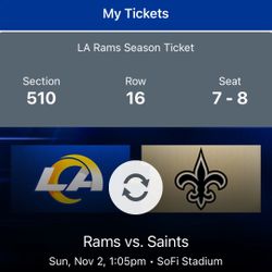 Rams Vs Saints 