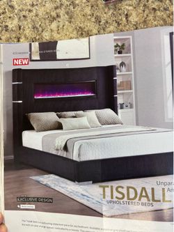 king size bed with mattress Tisdall king size bed with mattress