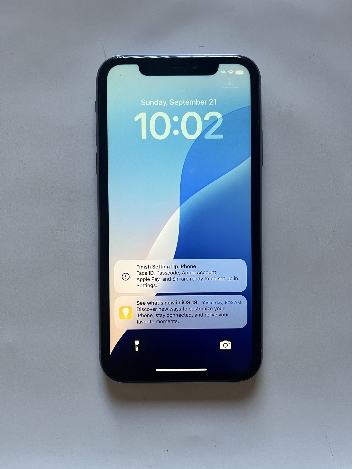 iPhone 11 Purple 64GB unlocked 82% battery No Face ID