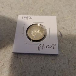 1982 Nickel  Proof 