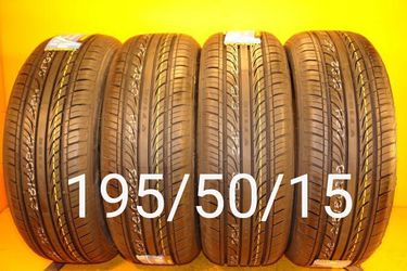 195/50/15 For Sale 4 New Tires We Service Motorcycle Tires