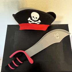 Pirate Cap And Sword