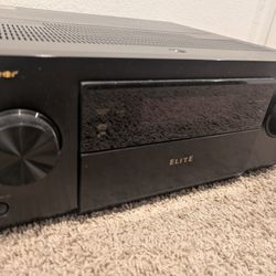 EUC Pioneer Elite SC-75 Receiver Audio Amplifier Channels Entertainment Control Connectivity