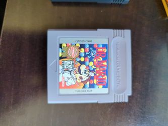 Nintendo Gameboy Dr.Mario Game 