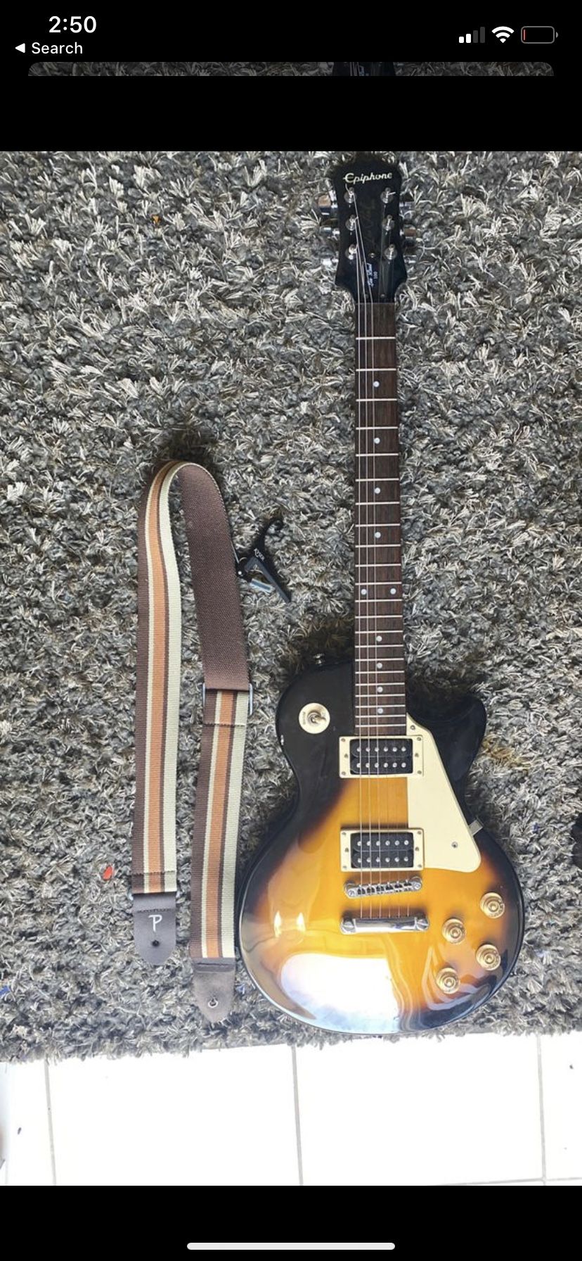 Epiphone guitar 180 $