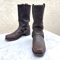 Size 10 USA FRYE GREASY LEATHER