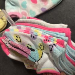 Little girl socks (19 pairs)