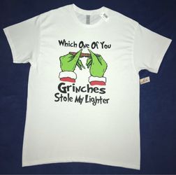MENS GRINCH T-SHIRT. (make a offer)