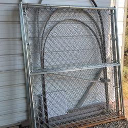 Dog Kennel 8 Panels W/Gate Will Deliver Local 