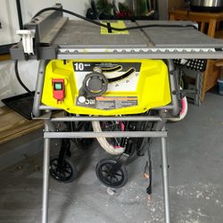 Table saw Ryobi 10inch