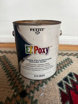 Pettit EZ Poxy Topside Paint White 3175 New Never Opened