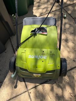 Sun Joe 15” Electric Lawn Dethatcher