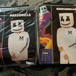 Marhmello Costume Child And Adult