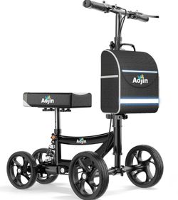 Aojin Knee Scooter for Adults, 8" Wheels