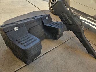 ATV QUAD STORAGE BOX AND GUN SCABBARD