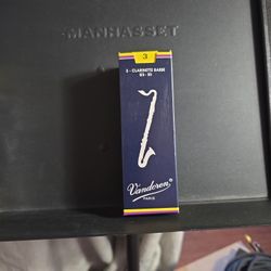 Vandoren Bass Clarinet Size 3 Reeds 5 Pack