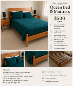 Queen Mattress And Bed