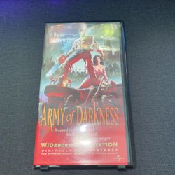 Army of Darkness (VHS, 1999, Collectors Edition Clamshell)