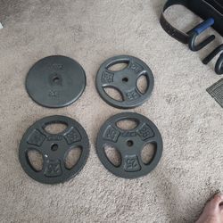 4 - 25 Lbs Plates