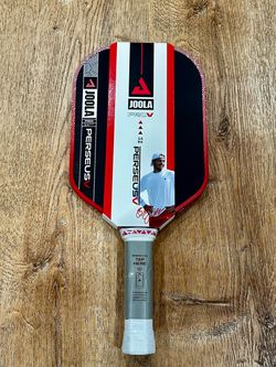BRAND NEW SEALED JOOLA Ben Johns Perseus Pro V 14MM Pickleball Paddle Blaze Red Newest Model!!!