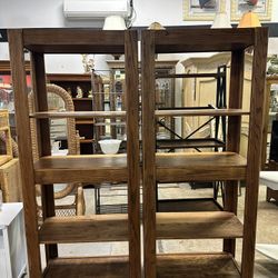 Wooden Bookshelves