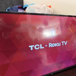 40in TCL LED Roku TV