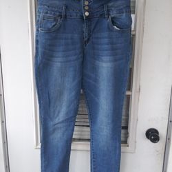 Ibiza high rise push up Skinny Jeans size 13