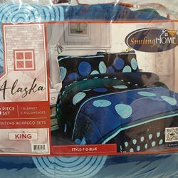 Borrego king size 3 Piece Set