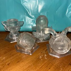 Disney Infinity 1.0 Crystal Play Set Lot  Toy Story Piston Cup Lone Ranger