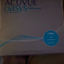 Acuvue Pasts with Hydraluxe