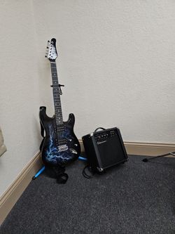 Starter Guitar And Amp