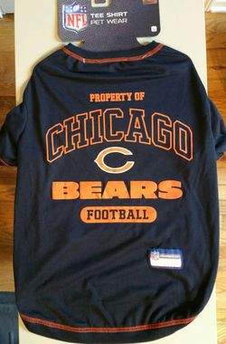 Chicago Bears Pet Tee Shirt - Large