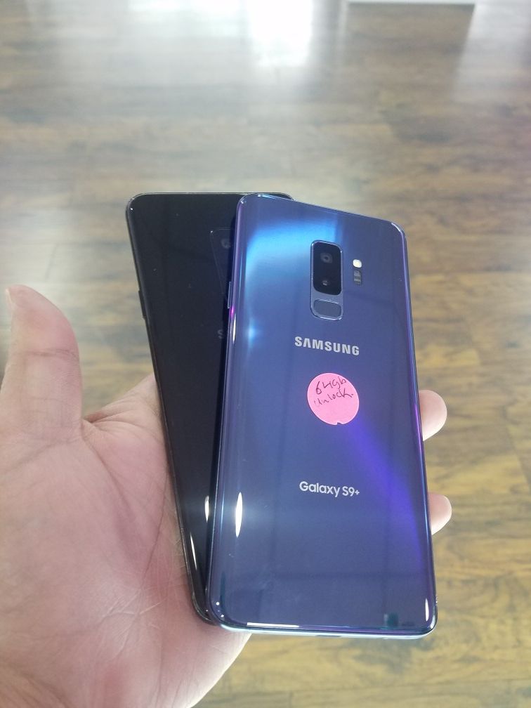 Samsung galaxy S9 Plus Unlocked 64gb with FREE charger