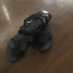 Genuine Leather Sandals Size 6