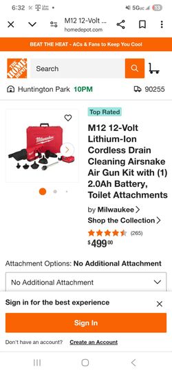Milwaukee air snake