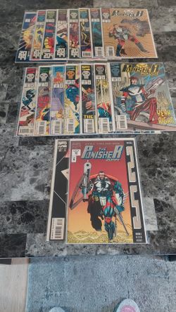 Marvel Punisher comic bundle