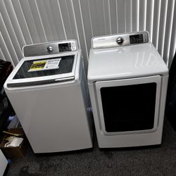 SAMSUNG WASHER AND GAS DRYER