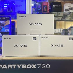 Fujifilm X-M5 body. Black