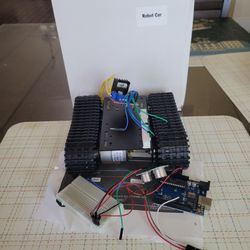 Robotics car robot starting kit.  Build your own robotic car, with this kit. Asking $20.00 Bucks.