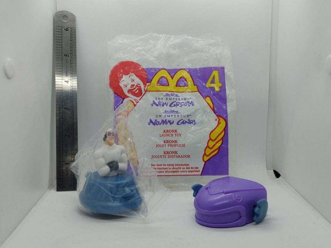 Kronk Launch Toy #4 The Emperor's New Groove McDonald's Happy Meal 2000