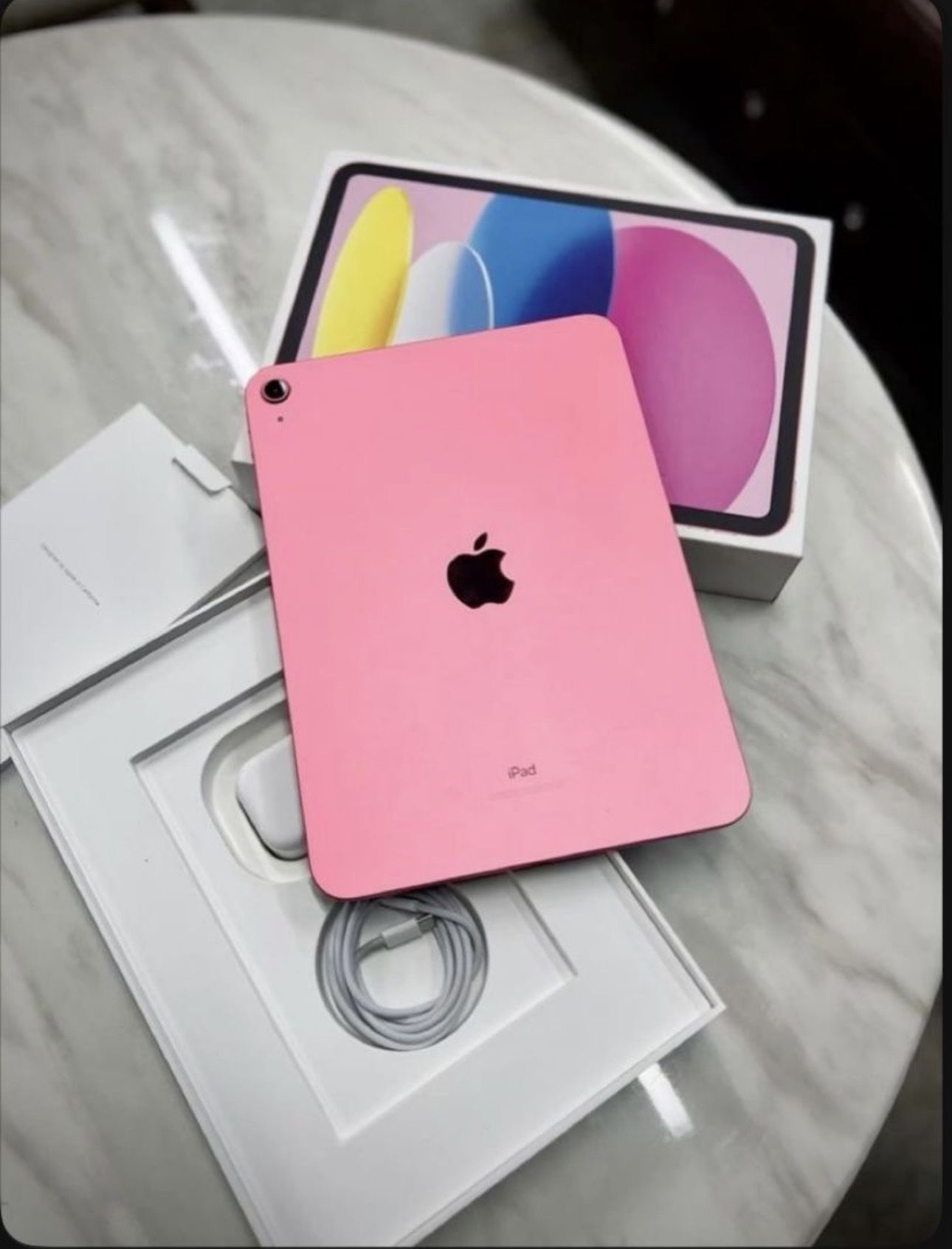 Pink apple ipad 10th generation