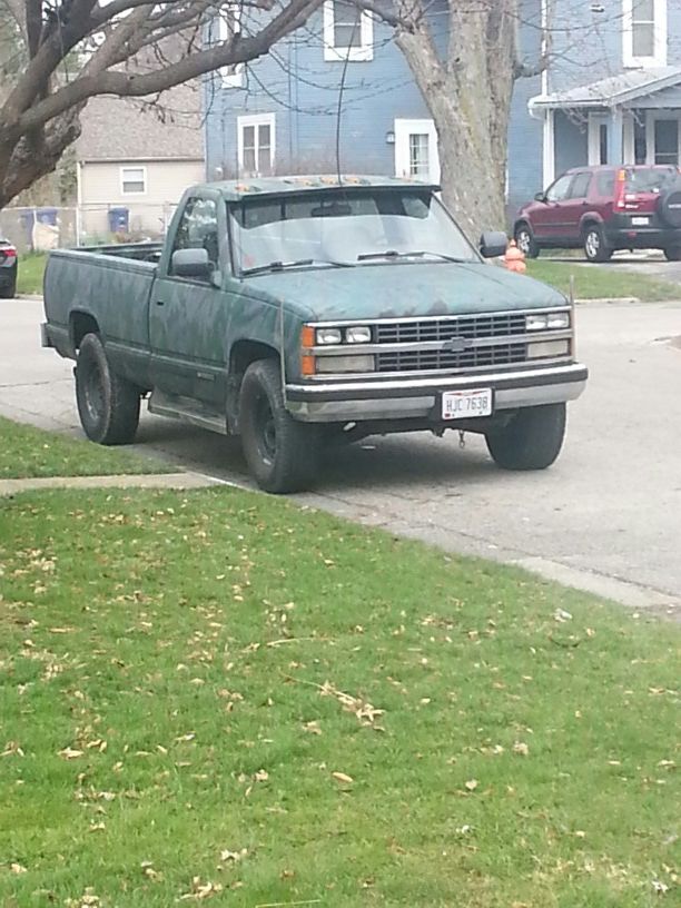89 Chevy Scottsdale 3/4 ton