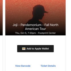 Joji Pandemonium Tour
