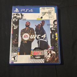 PS4 Game UFC 4
