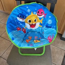 New Baby shark Toddler fold chair