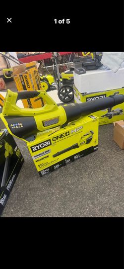 ONE+ HP 18V Brushless Whisper Series 130 MPH 510 CFM Battery Leaf Blower with 6.0 Ah Battery and Charger