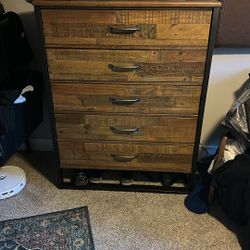 Dresser And Two Bedside Tables 
