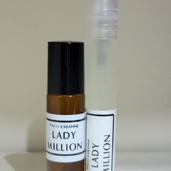 Lady Million Type 10ml Rollon Oil & 10ml Spray Combo