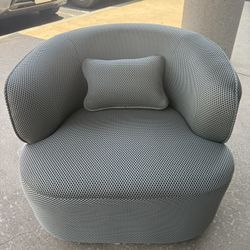 2 Colors——360° Swivel Vacuum Compressed Single Sofa ( Set Of2)