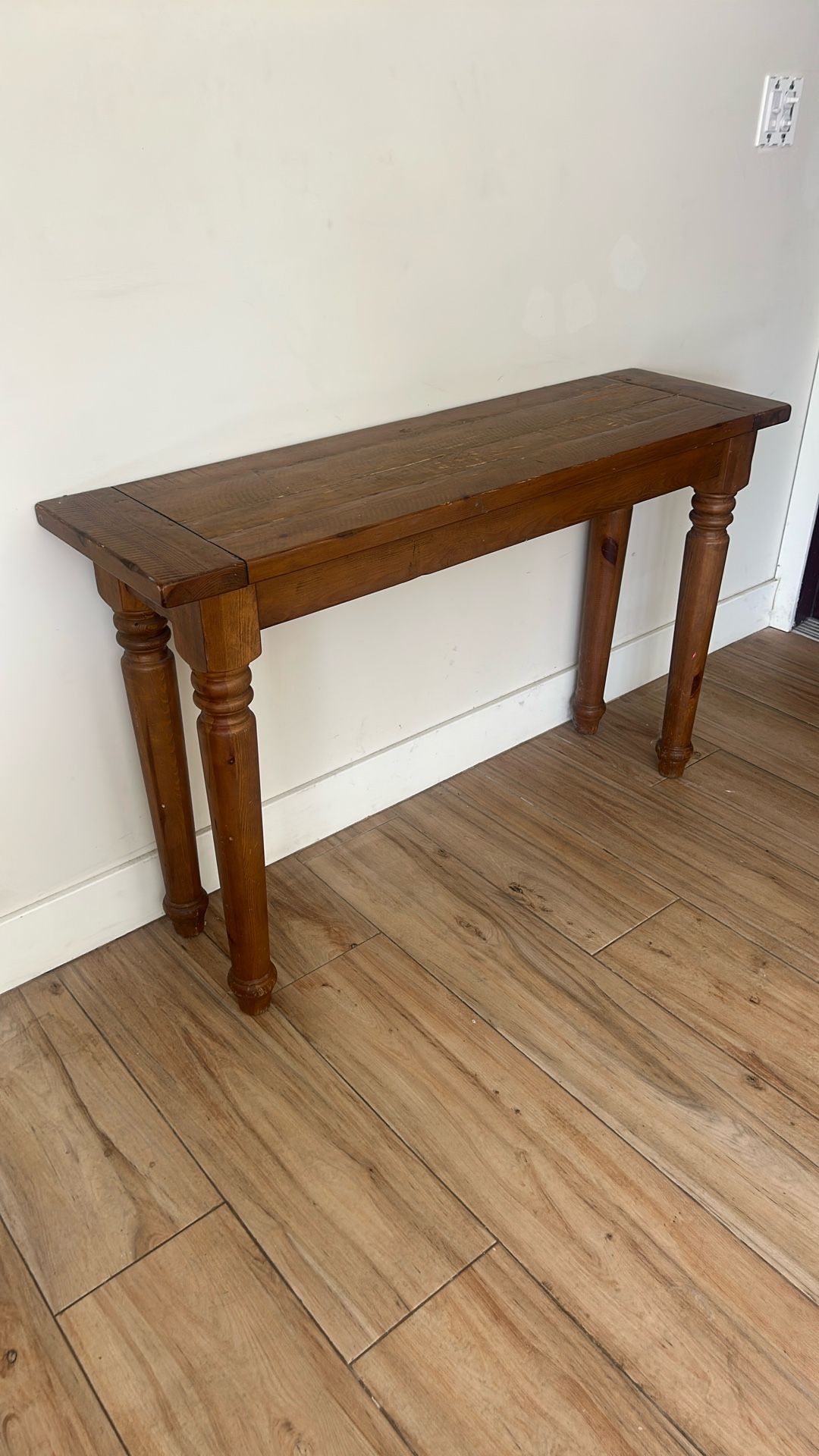 Pottery Barn cconsole table